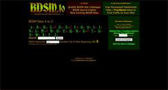 Desktop Screenshot of bdsm.to